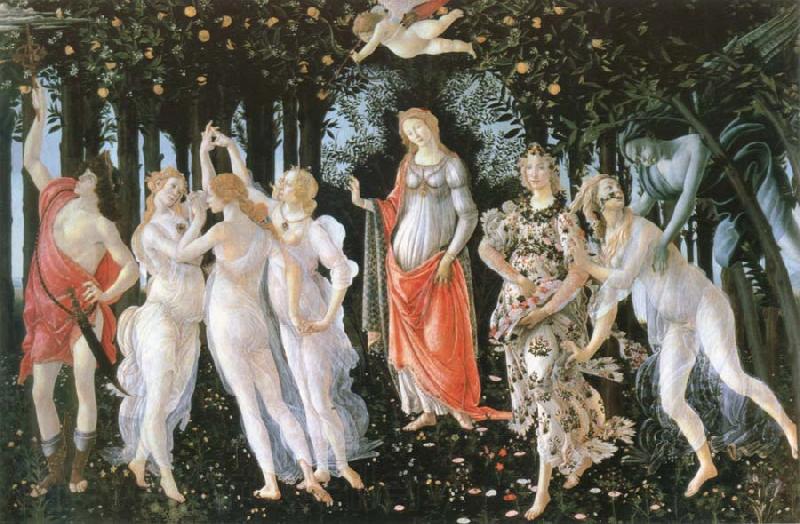Sandro Botticelli la primavera Spain oil painting art